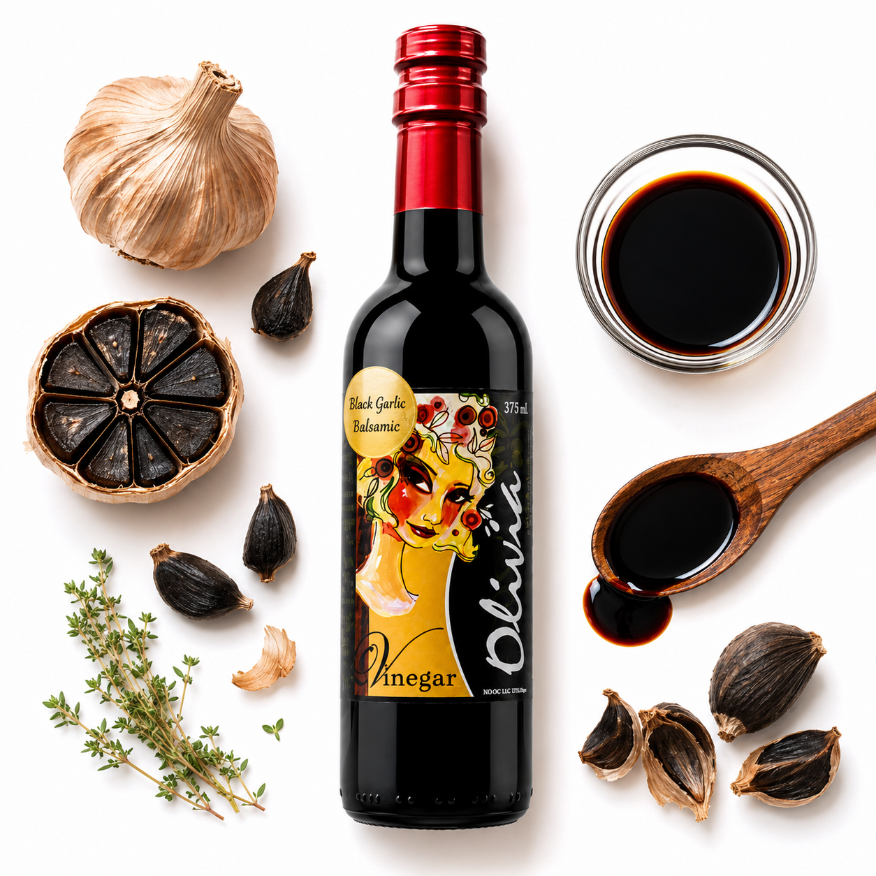 Black Garlic Balsamic Vinegar