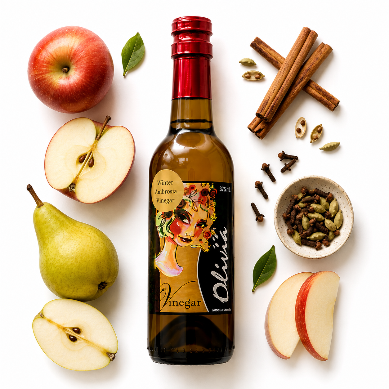 Winter Ambrosia Vinegar